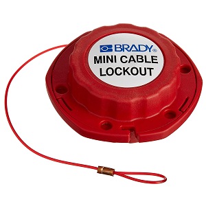 MINI CABLE LOCKOUT WITH NYLON CABLE 2.4M