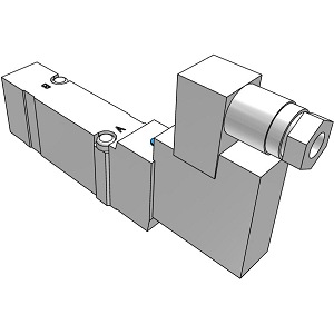 SY7140R-5DZ-Q MAGNET.VENTIL 24 VDC