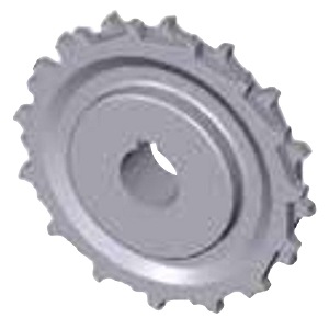 S-MPB 10T 25MM ROUND BORE